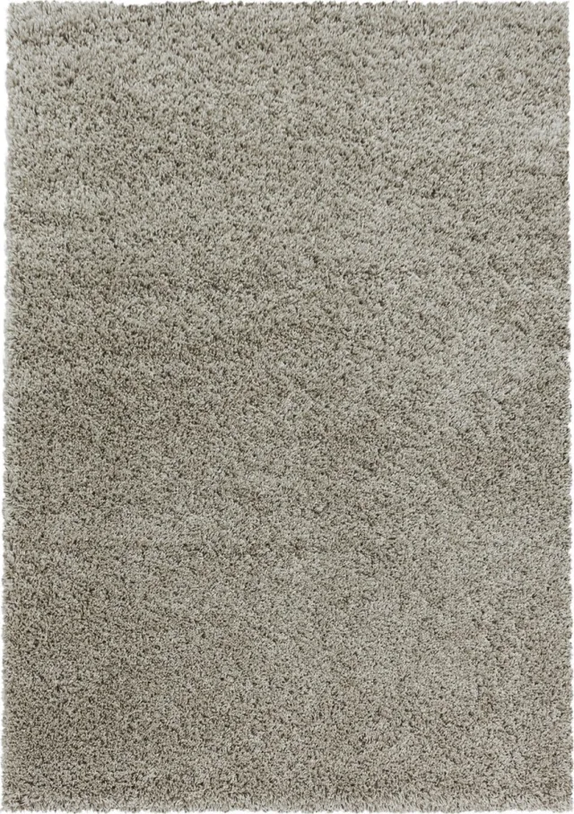 Ayyildiz Hoogpolig vloerkleed - Softy Beige 80x150cm Wit
