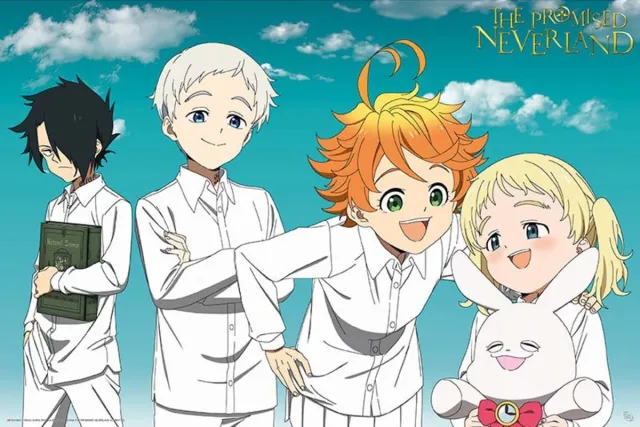 ABYSTYLE Poster The Promised Neverland - Trio 91,5x61cm Divers