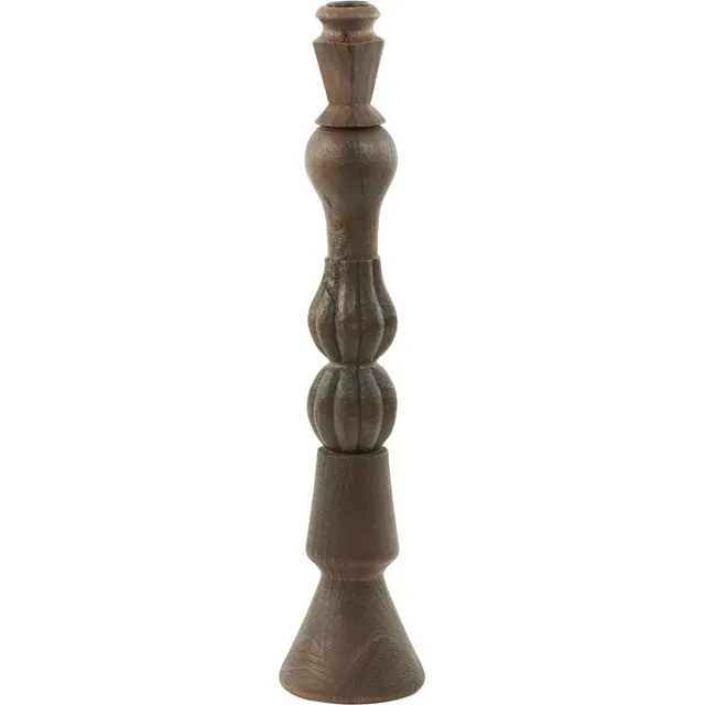 Light & Living Light&living Kandelaar Ø11x52 cm TAVOLA hout mat roodbruin