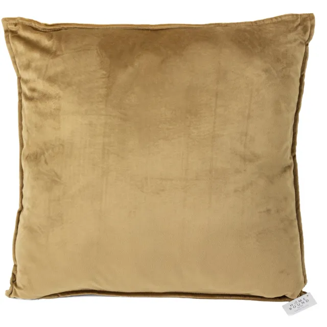 homebound by ky Sierkussen - Kussen Velvet Vierkant Goud