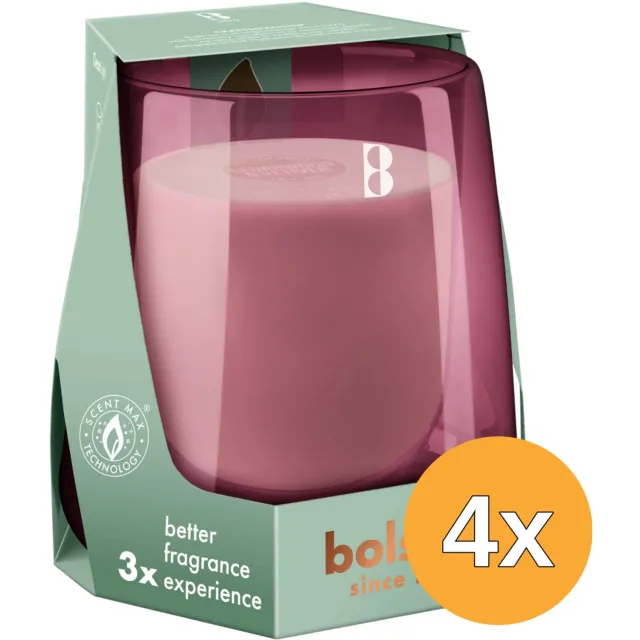 Bolsius 4x Bolsius Starterkit Clean Light Cedarwood & Vetiver (1 set)