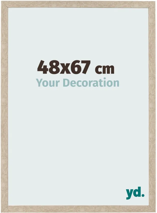 yd. Your Decoration - Fotolijst 48x67 cm - MDF - Sonoma Eiken - Bologna