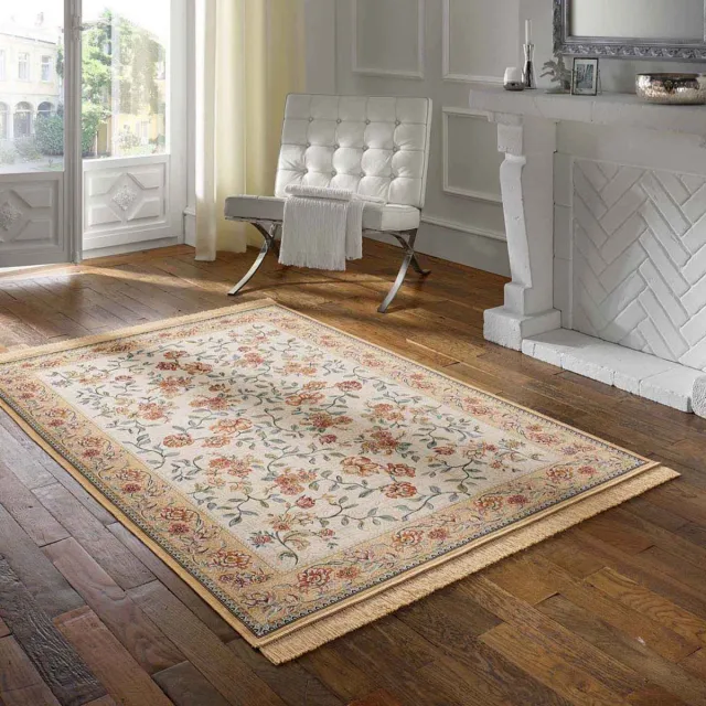 Tapeso Oosterse loper - Regal Helena beige/geel 67x210