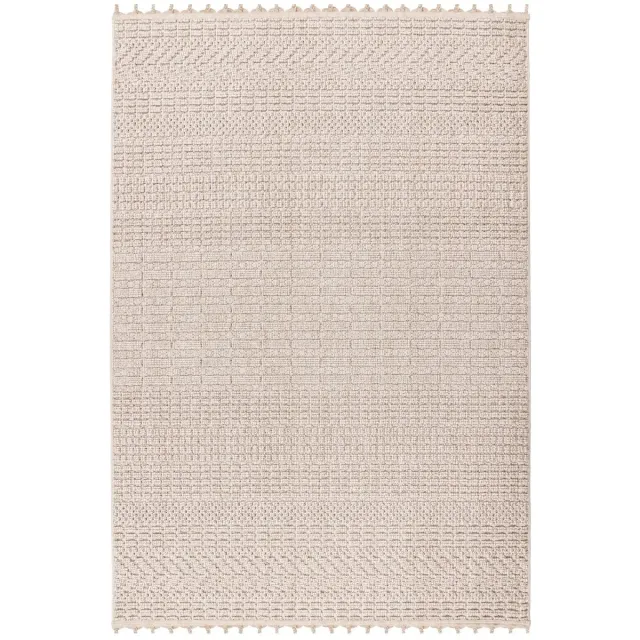 Dutch XXL Laagpolig Vloerkleed | Tapijt | Luxor | Grafisch | Beige | 120x170 cm