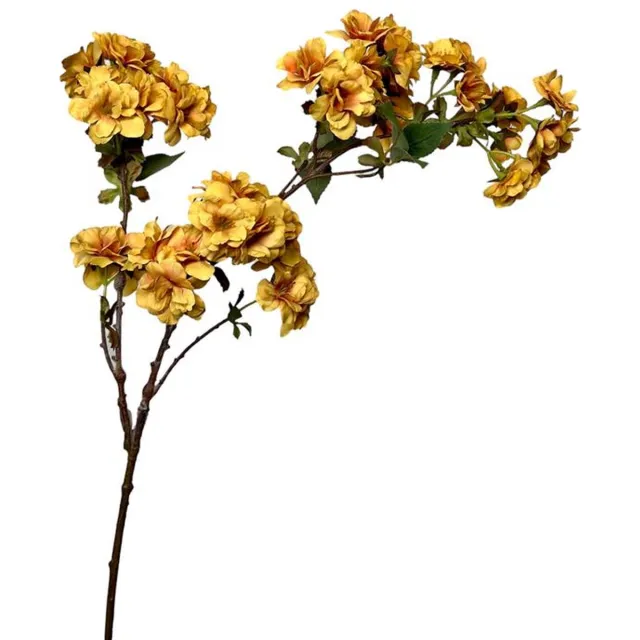 Roberts Collection Kunstbloem Bloesem tak 80cm okergeel