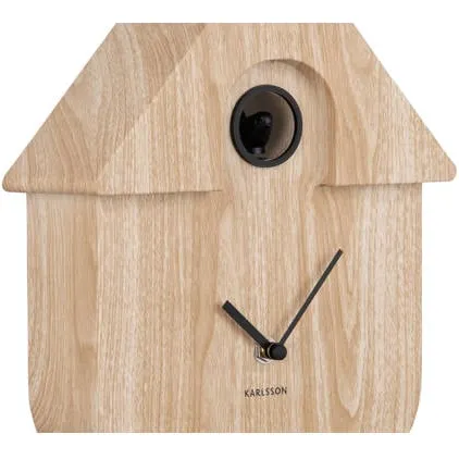 Karlsson Modern Cuckoo wandklok lichtbruin, foto 3