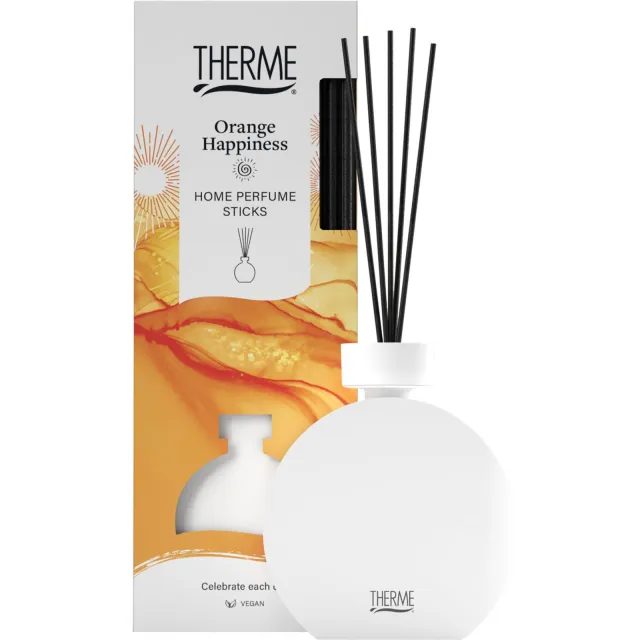 Therme Orange Happiness geurstokjes - 150 ml