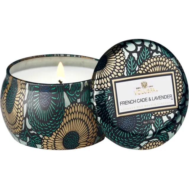Voluspa Geurkaars Japonica Collection French Cade Lavender Mini Tin Candle 113gr Multi