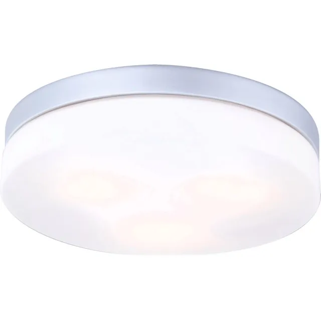 Globo plafonniere - Vranos - zilver - aluminium - Ø 30cm - E27 - 32113