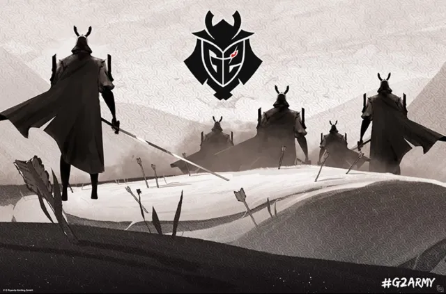 ABYSTYLE Poster G2 Esports - Samurai 91,5x61cm Divers