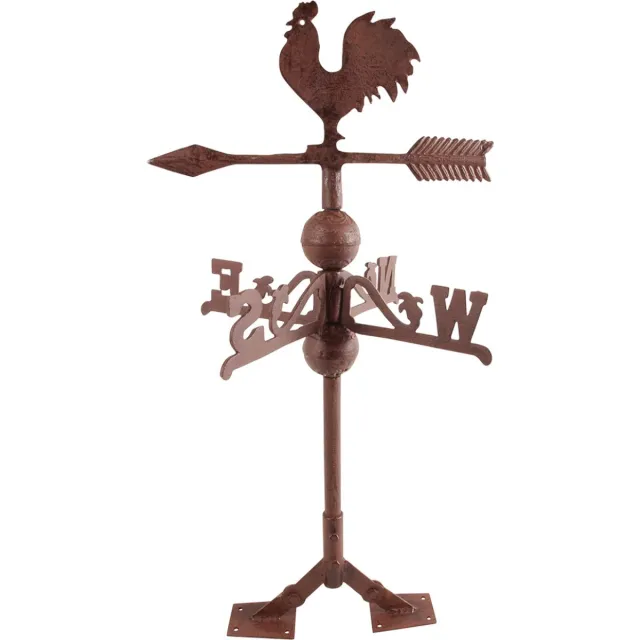 Esschert Design Windvaan haan gietijzer Bruin