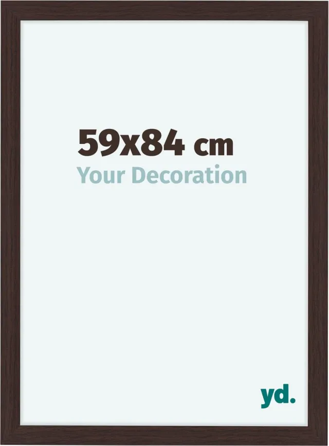 yd. Your Decoration - Fotolijst 59x84 cm - MDF - Eiken Donker - Como