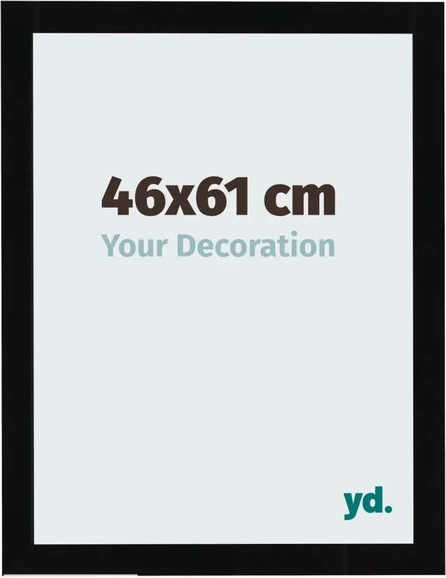 yd. Your Decoration - Fotolijst 46x61 cm - MDF - Zwart Hoogglans - Bologna