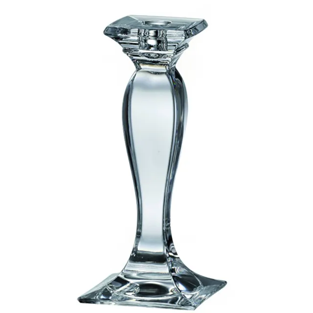 Bohemia crystal Echte kristallen kandelaar met 24% lood - PRINCE - Bohemia Kristal - kaarsenhouder 20 cm transparant