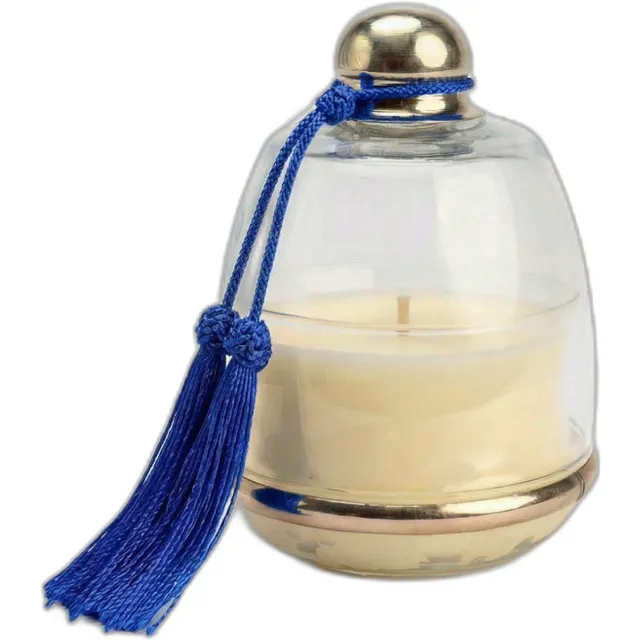 Côté Bougie geurkaars Cloche Bleu - Mandarine Majorelle Blauw