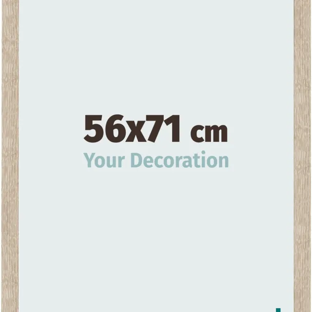 yd. Your Decoration - Fotolijst 56x71 cm - MDF - Sonoma Eiken - Bologna