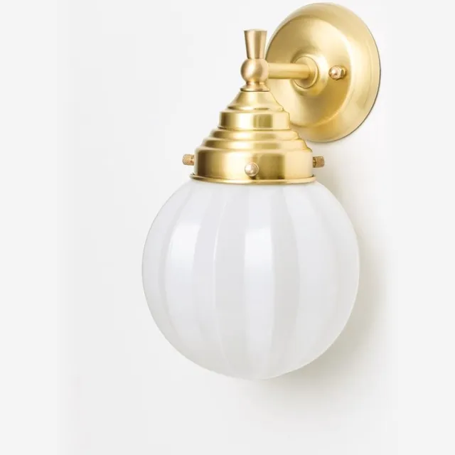 Coloured by Art Wandlamp Carambola Royal Messing - Art Deco Trade