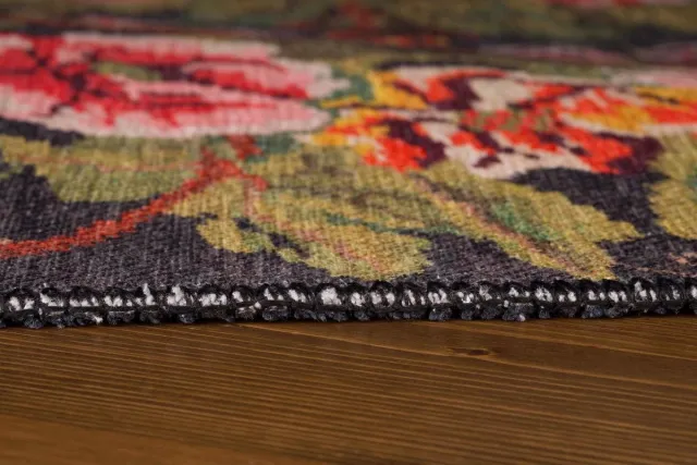 CONCEPTUM HYPNOSE Halvloerkleed - 4 mm Poolhoogte - Wasbaar op 30°C Multicolor