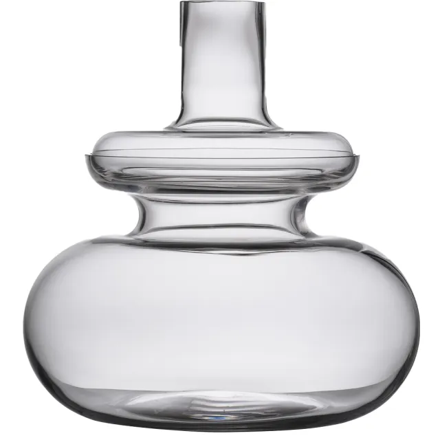 Zone Denmark Inu glazen vaas 2 delig - 33 x 32 cm wit