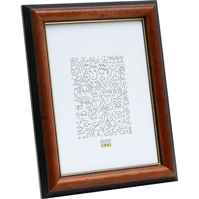Deknudt Frames fotolijst S222H3 - klassiek bruin - voor foto 15x20 cm