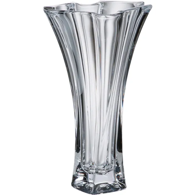 Crystalite Bohemia Neptun VAAS van kristalglas 32 cm doorzichtig