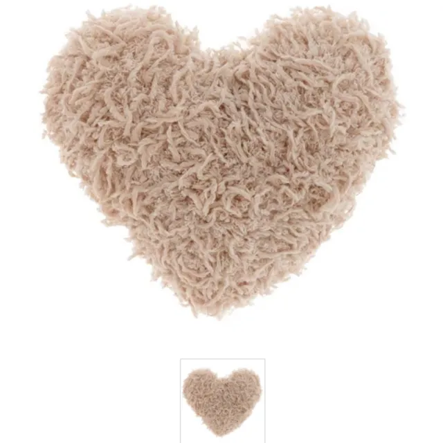 Romeo Kussen hart, Hart kussen, Sier kussen, Kussen, Kussen Romeo heart 45x45cm taupe