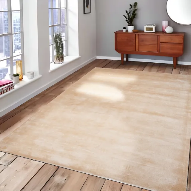 Dutch Lifestyle Vanessa Beige - Viscose - Vloerkleed - Beige