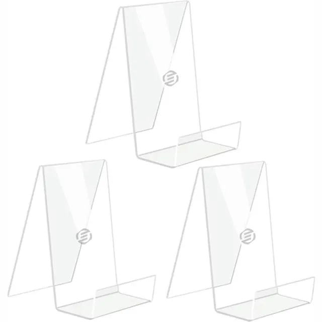 Equivera Boekenstandaard - Boekensteun - Boekenhouder - Boeken Standaard - Leesstandaard - Book holder Transparaant