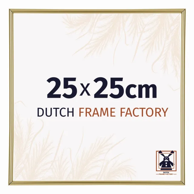 Dutch Frame Factory Fotolijst 25x25 cm - Kunststof - Goud - Angers