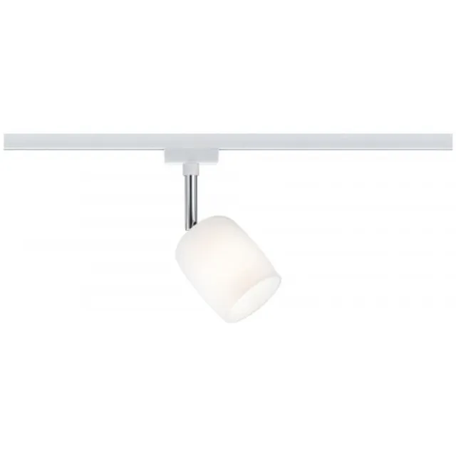 Paulmann 230V-railsysteem lamp Paulmann Blossom 95342 G9 N/A Vermogen: 10 W N/A Wit, Satijn