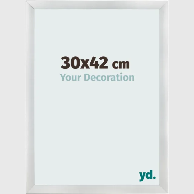 yd. Your Decoration - Fotolijst 30x42 cm - MDF - Zilver Mat - Pisa