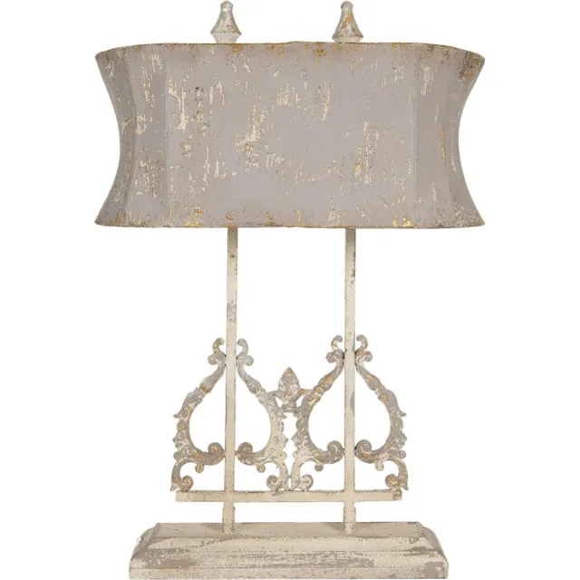 Clayre & Eef Bureaulamp 50x25x74 cm Bruin IJzer