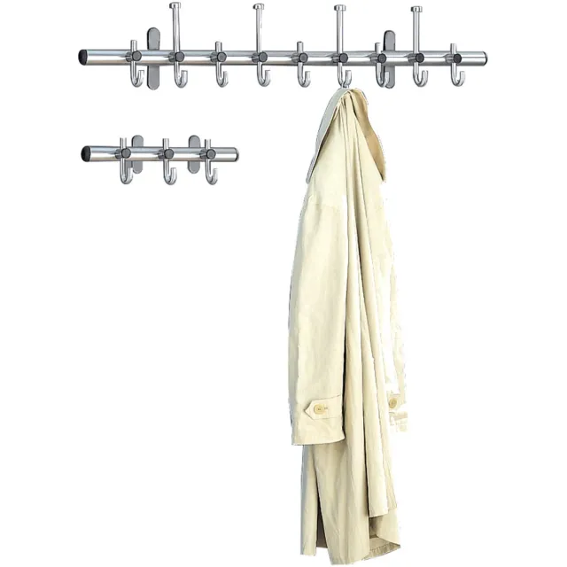 Kerkmann Wandkapstok Adri RVS 45cm met 3 haken metaal