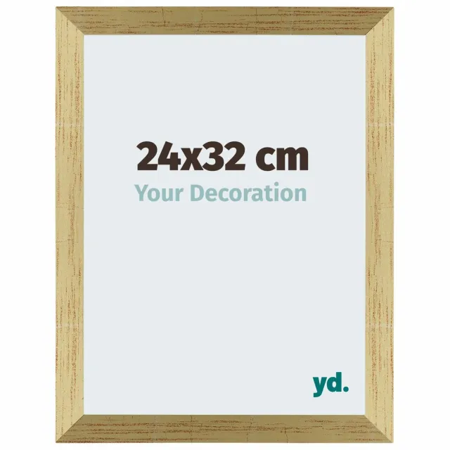 yd. Your Decoration - Fotolijst 24x32 cm - MDF - Goud Glans - Mura