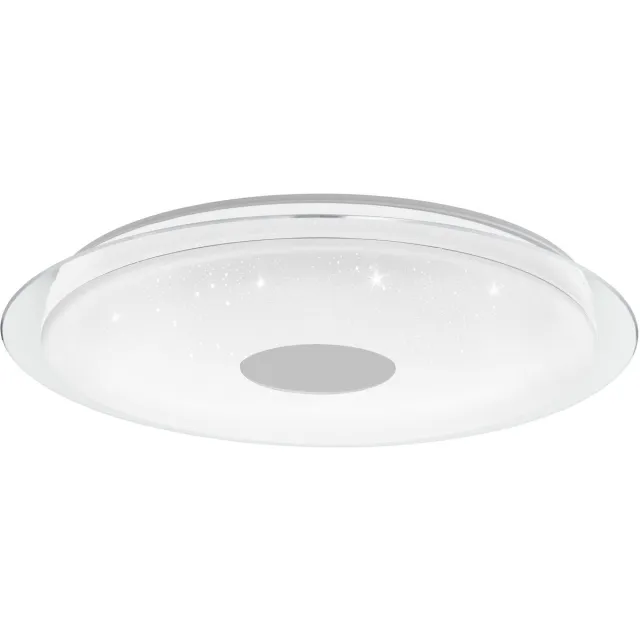EGLO connect.z Lanciano-Z Smart Plafondlamp - Ø 77 cm - Wit/Grijs - Instelbaar wit licht - Dimbaar - Zigbee