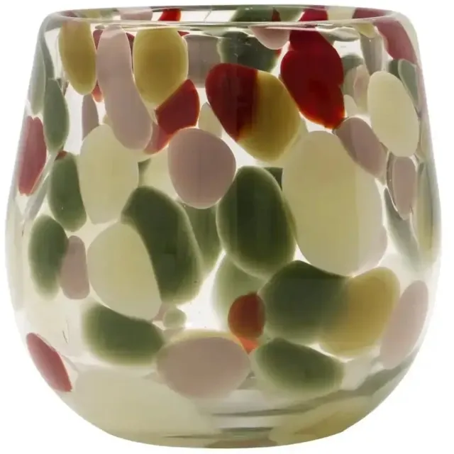 House Doctor Sfeerlicht Dot multicolor 12cm roze