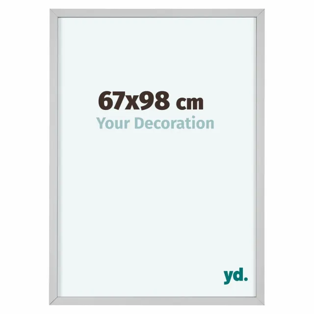yd. Your Decoration - Fotolijst 67x98 cm - Aluminium - Wit - Virginia