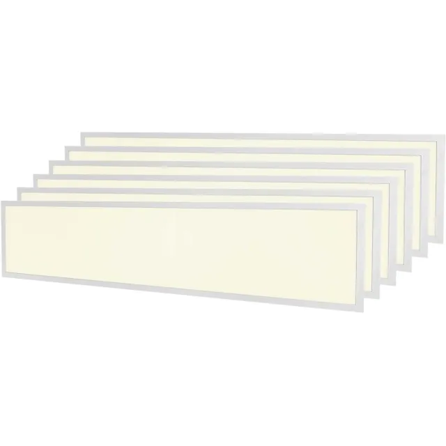 LEDVION 6X LED Panel - 120x30 - 36W - 3000K - 4000LIncl. LED driver + Snelconnector Wit