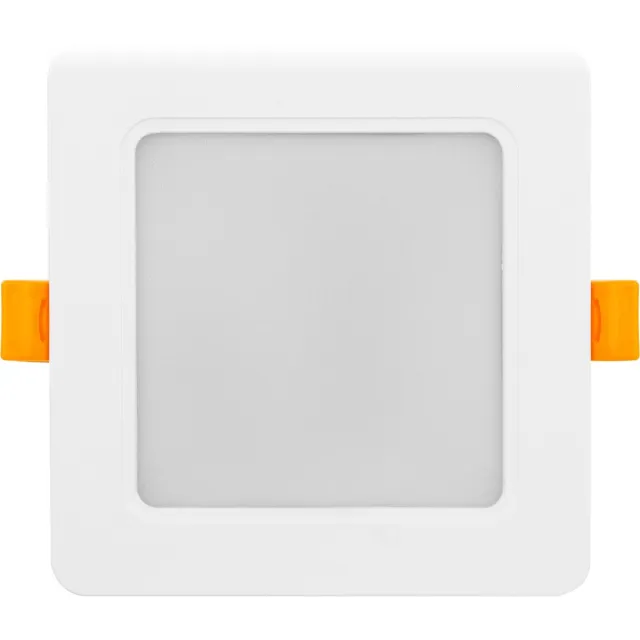 Maclean Led-paneel - SLIM inbouw - 9W-Neutraal Wit 4000K - 120*120*26mm - 900lm, MCE373