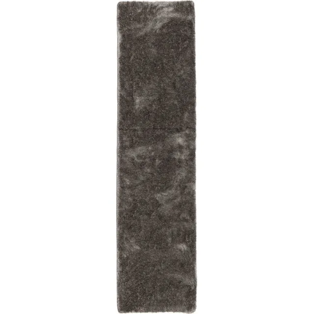 Snapstyle Hoogpolig vloerkleed Feeling Mix loper Zilver