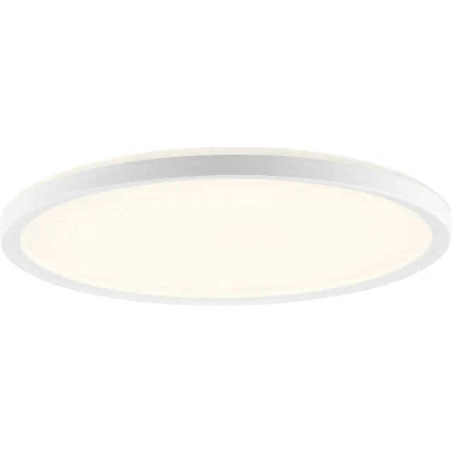 Brilliant Avola - Plafondlamp - Ø 29.3 cm - LED 18W - 2400lm - 2700K-6500K - CCT - Timer - Nachtlicht - Dimbaar - Afstandsbediening - IP20 - Wit