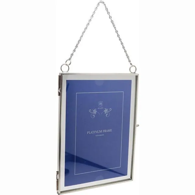 Henzo Fotolijst - Henzo - Platinum Vintage - Fotomaat 13x18 cm - Zilver