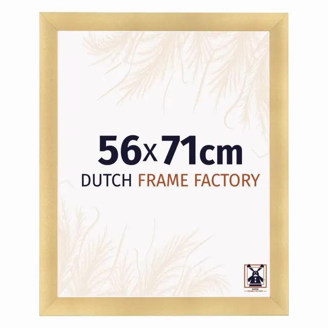 Dutch Frame Factory Fotolijst 56x71 cm - MDF - Goud Mat - Praag