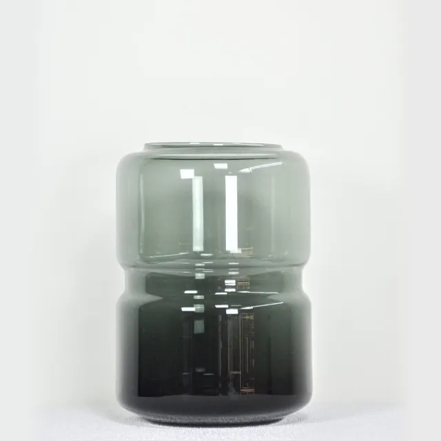Fidrio Vaas Domestic grijs glas