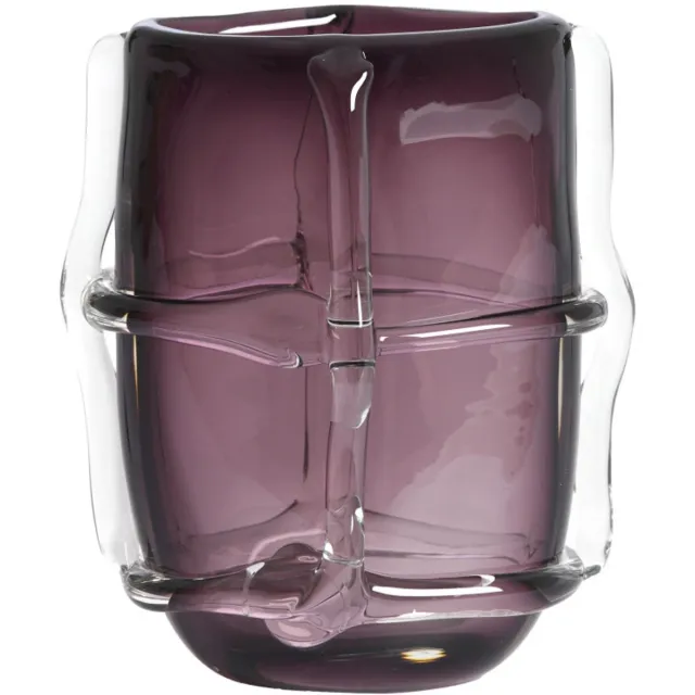 Light & Living Vaas ASHORO - 19x14x22 cm - Paars