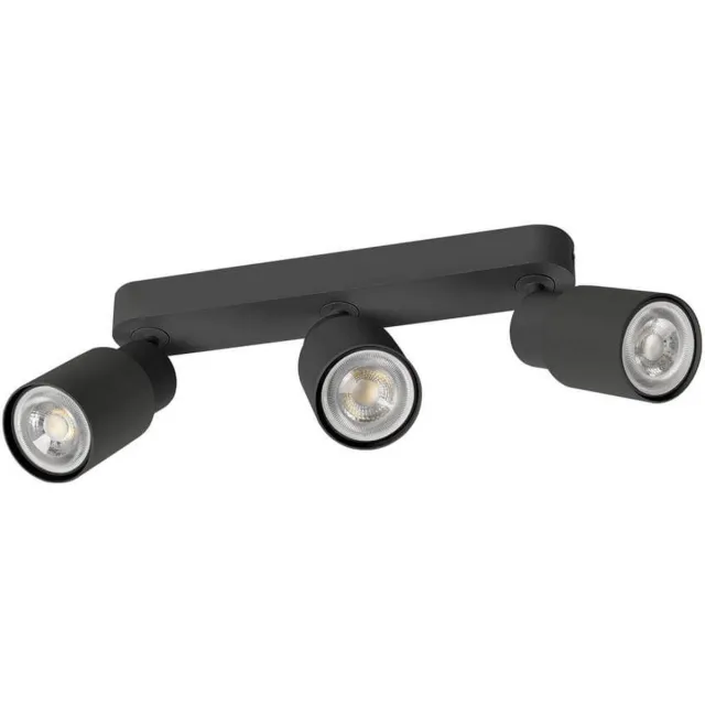 SLV Spot Puri 2.0 Tube zwart 3-lichts - 1008320
