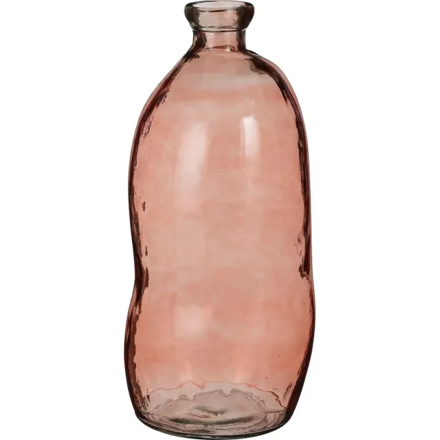 Mica Decorations Vaas Pinto - 34x34x73 cm - Glas - Bruin