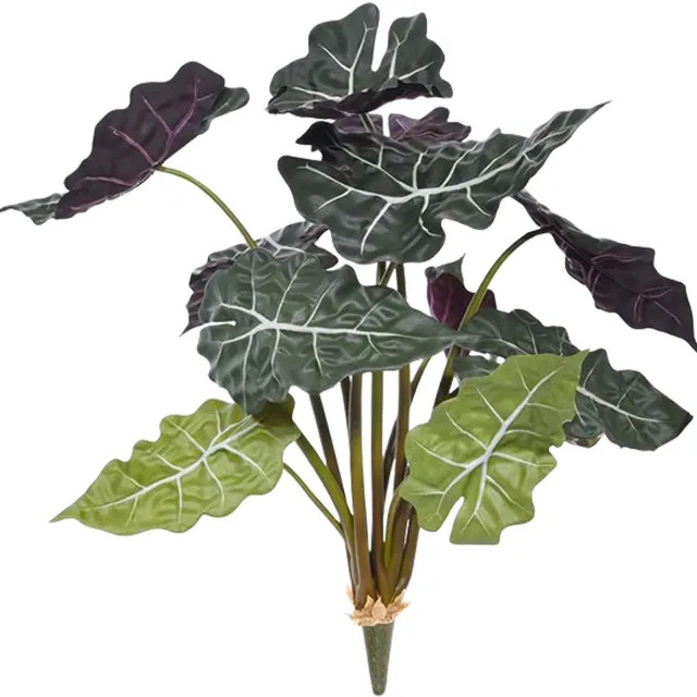 maxifleur Kunstplanten Red Alocasia kunstplant 65cm