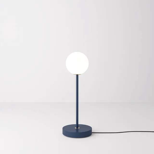 Lexon Design BUBBLE Desk LED Lamp - Dark Blue