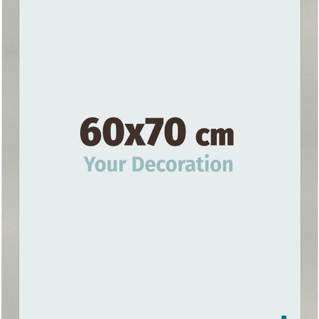 yd. Your Decoration - Fotolijst 60x70 cm - MDF - Zilver Mat - Bologna